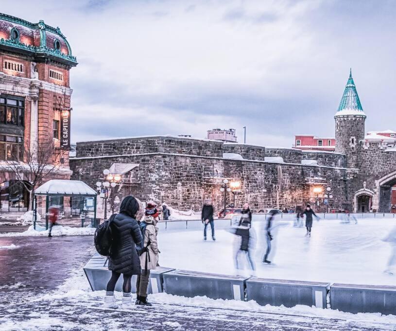 Initial / Reflexion / Centre-Ville De Quebec Quebeque Exterior foto
